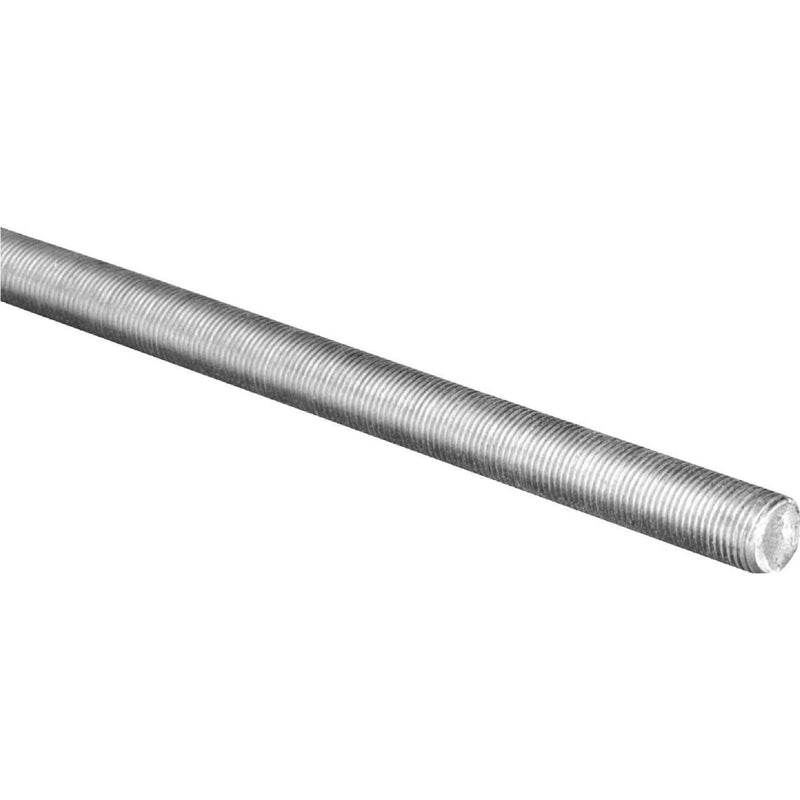 HILLMAN 1/2 in. D X 12 in. L Low Carbon Steel Threaded Rod, Pack of 5