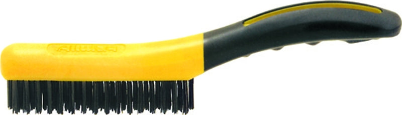 ALLWAY SB416 Wire Brush, Carbon Steel Bristle, 10 in OAL