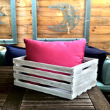 Demis Products 9.56 in. H X 12.5 in. W X 18 in. D Storage Crate Natural, Pack of 3