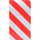 HILLMAN 2 in. W X 24 in. L Red/Silver Reflective Safety Tape 1 pk, Pack of 5