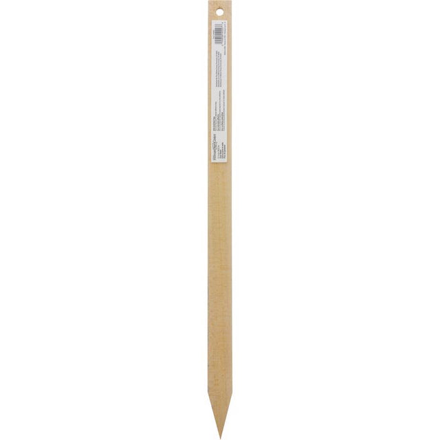 HILLMAN English Beige Yield Sign 21 in. H X 0.5 in. W, Pack of 12