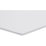 HILLMAN English White Blank Sign 20 in. H X 24 in. W, Pack of 6
