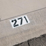 HILLMAN 4 in. Card Stock Letter and Number 4 Inch Stencil Set 36 pk