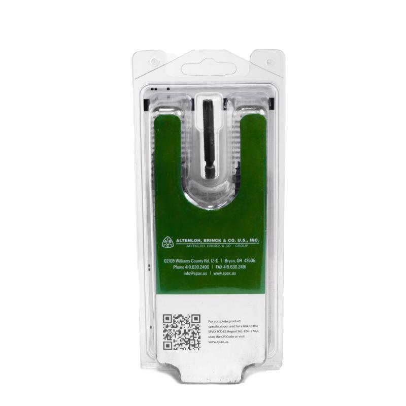 SPAX PowerLag 5/16 in. in. X 5 in. L T-30 Washer Head Serrated Structural Screws