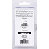 HILLMAN 1 in. Card Stock Block Letter & Number Stencil Pack 1 Inch Stencil Set 47 pk, Pack of 5