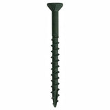 Grip-Rite PrimeGuard Plus 2-1/2 in. L Green Star Bugle Head Deck Screws 1 lb 87 pk, Pack of 12