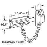 Defender Security U-9912 Chain Door Guard, Brass