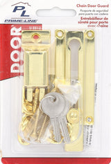 Defender Security U-9912 Chain Door Guard, Brass