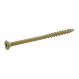 Grip-Rite PrimeGuard Plus No. 10 wire X 4 in. L Tan Star Bugle Head Exterior Deck Screws 1 lb 53 pk, Pack of 12