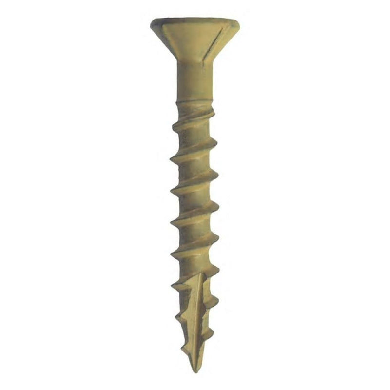 Grip-Rite PrimeGuard Plus 2 in. L Tan Star Bugle Head Deck Screws 1 lb 126 pk