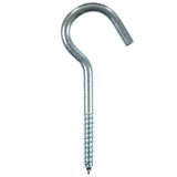 Ace Small Zinc-Plated Silver Steel 4.0625 in. L Ceiling Hook 100 lb 2 pk, Pack of 5