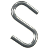 Ace Small Zinc-Plated Silver Steel 0.75 in. L S-Hook 15 lb 8 pk, Pack of 5