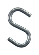 Ace Small Zinc-Plated Silver Steel 1.5 in. L S-Hook 80 lb 4 pk, Pack of 5