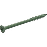 Grip-Rite PrimeGuard Plus No. 9 wire X 3 in. L Green Star Flat Head Deck Screws 25 lb 1 pk