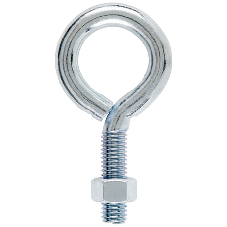 Hampton 1/2 in. X 4 in. L Zinc-Plated Steel Eyebolt Nut Included, Pack of 5