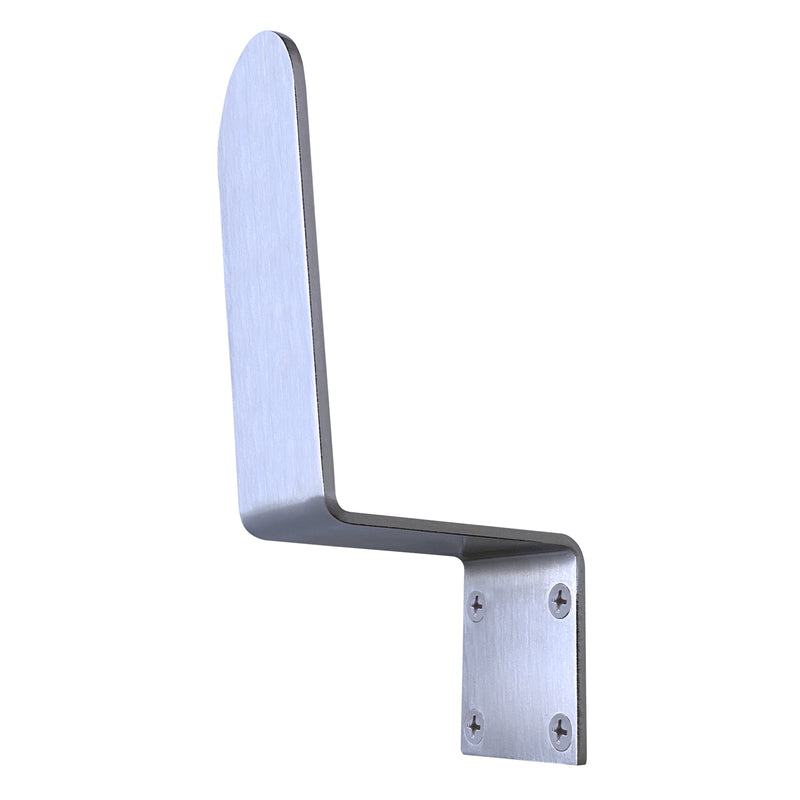 Tell 2 in. L Satin Silver Stainless Steel Hands-Free Door Pull