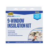 M-D Building Products Clear 9-Window Indoor Insulation Kit 62 in. W X 42 in. L, Pack of 6