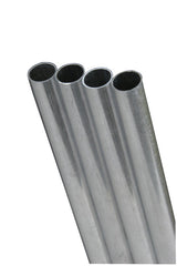 K&S 3/32 in. D X 3 ft. L Round Aluminum Tube, Pack of 5