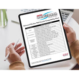 Genie 3 Door Universal Wall Push Button For LiftMaster, Chamberlain, Genie, Overhead Door, Wayne Dal