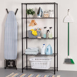 Honey-Can-Do 72 in. H X 36 in. W X 14 in. D Steel Shelving Unit