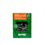 SPAX Multi-Material No. 14 Label X 2-1/2 in. L T30+ Flat Head Serrated Construction Screws, Pack of 5