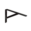 Knape & Vogt 208 Black Steel Super Duty Bracket 12 in. L 1200 lb, Pack of 10
