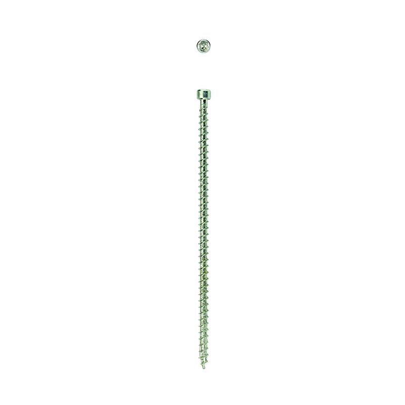 SPAX Truss No. 14 Label X 6-1/4 in. L Star Round Head Serrated Construction Screws