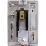 Larson Age Bronze Brown Zinc Mortise Latch 1 pk