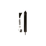 Larson Heavy Duty Black Aluminum Pneumatic Door Closer