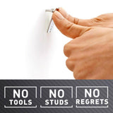 3M Claw Silver Drywall Picture Hanger 45 lb 3 pk