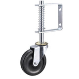 Shepherd Hardware 4 in. D Swivel Hard Rubber Gate Caster 125 lb 1 pk