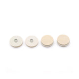 Projex Felt Protective Pad Brown Round 7/8 in. W X 1-1/2 in. L 4 pk