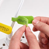 Wrap-It Cable Labels 2.25 in. L Assorted Polypropylene Cable Labels, Pack of 3