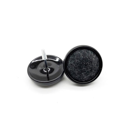 Projex Black 1-1/4 in. Nail-On Carpet Chair Glide 4 pk