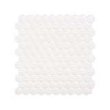 Smart Tiles 8.95 in. W X 8.98 in. L White Glazed Vinyl Adhesive Wall Tile 4 pc, Pack of 6