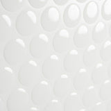 Smart Tiles 8.95 in. W X 8.98 in. L White Glazed Vinyl Adhesive Wall Tile 4 pc, Pack of 6