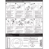 Brinks Commercial Matte Black Storeroom Lockset 2 in.