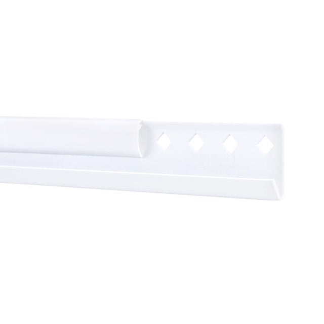 Organized Living Freedom Rail 2.25 in. H X 0.5 in. W X 42 in. L Epoxy Coated Steel Hanging Rail