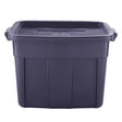 Rubbermaid Roughneck 18 gal Navy Storage Box 16.375 in. H X 15.875 in. W X 23.875 in. D Stackable, Pack of 6