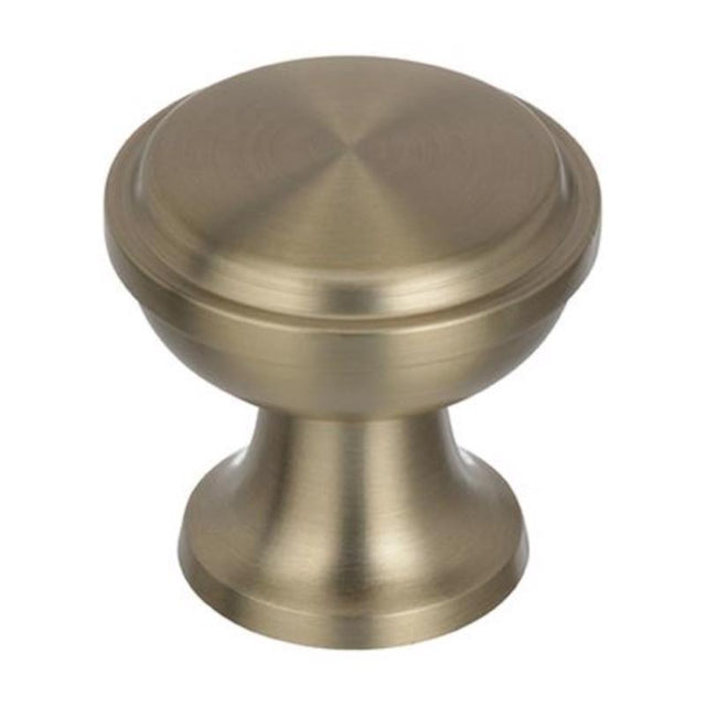 Amerock Westerly Round Cabinet Knob 1-3/16 in. D 1-3/16 in. Golden Champagne 1 pk, Pack of 25