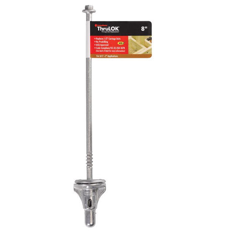 FastenMaster ThruLOK 1/2 in. X 8 in. L Hex Galvanized Steel Lag Screw 1 pk, Pack of 30