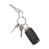 Nite Ize DualPass Stainless Steel Silver Key Ring, Pack of 4