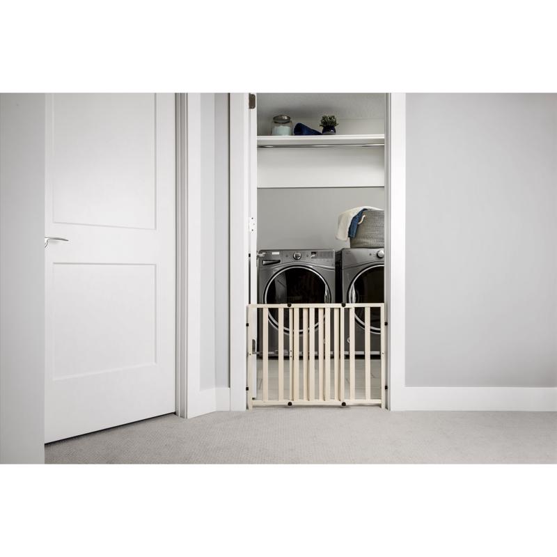 Regalo Ivory Wood Expandable Baby Gate 1 pk, Pack of 6