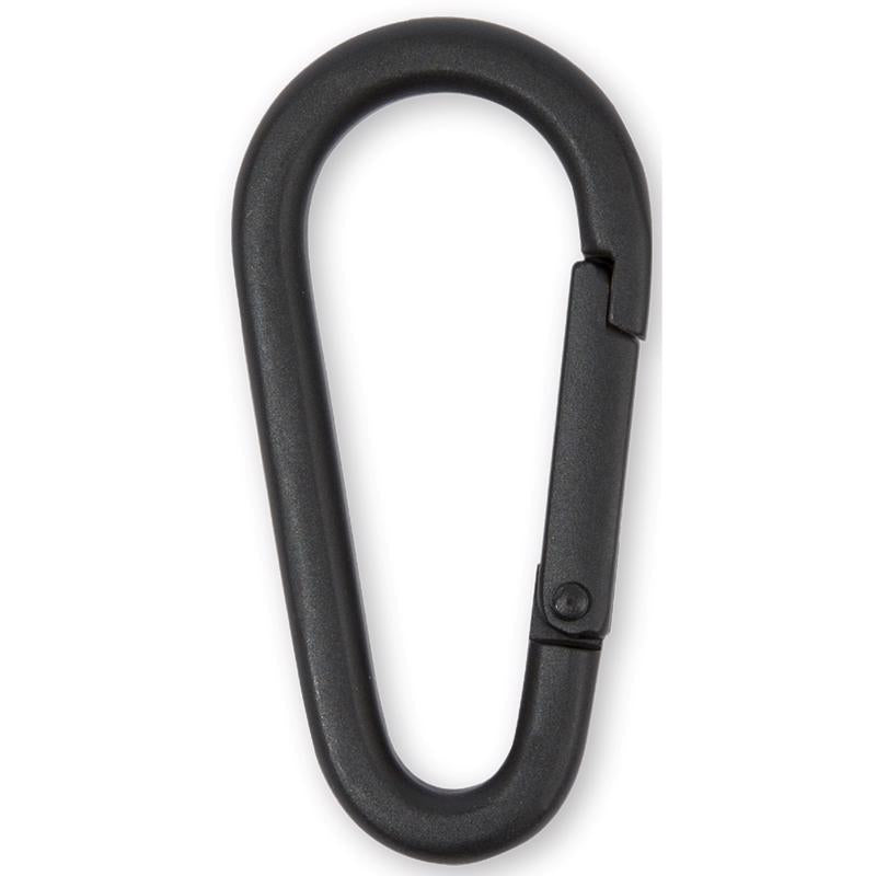 HILLMAN Sanitas Brass Assorted Black/Gold Clip/Hook Carabiner