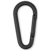 HILLMAN Sanitas Brass Assorted Black/Gold Clip/Hook Carabiner