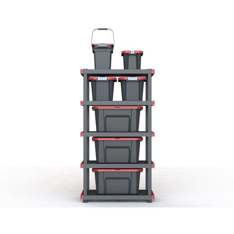 Craftsman 72 in. H X 40 in. W X 24 in. D Resin Shelving Unit