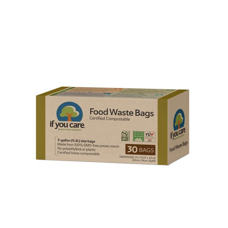 If You Care 3 gal Compost Bags Wing Ties 30 pk, Pack of 12