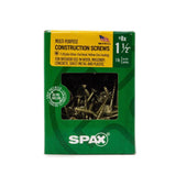 SPAX Multi-Material No. 8 in. X 1-1/2 in. L T-20+ Flat Head Serrated Construction Screws