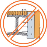 Simpson Strong-Tie 6.68 in. H X 1.81 in. W 14 Ga. Galvanized Steel Joist Hanger