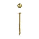 SPAX PowerLags 1/4 in. in. X 3 in. L T-30 Washer Head Serrated Construction Screws